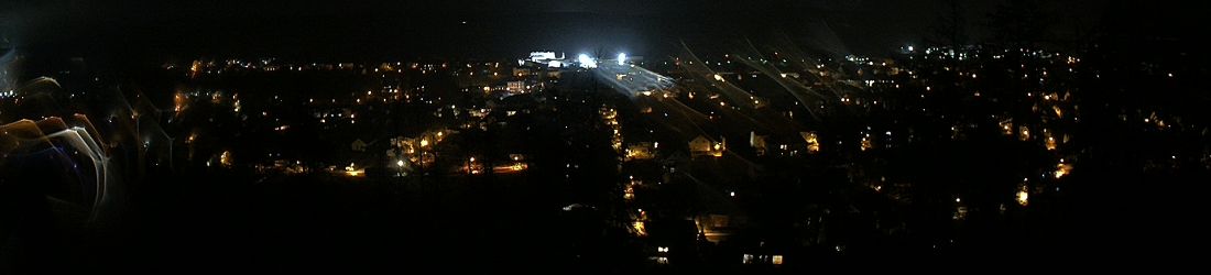 Live - Panoramablick vom Knieberg über Langewiesen