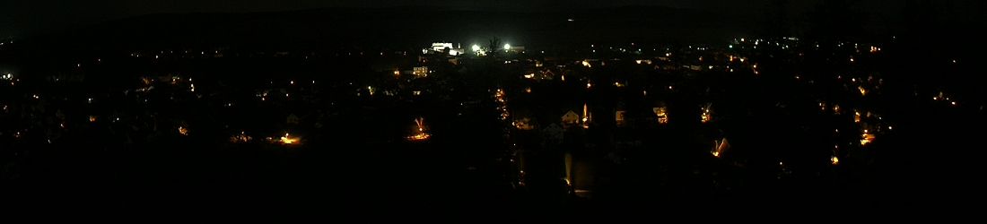 Live - Panoramablick vom Knieberg über Langewiesen