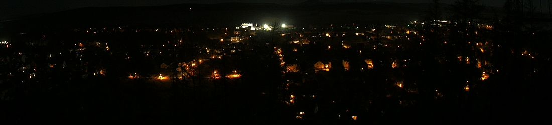 Live - Panoramablick vom Knieberg über Langewiesen