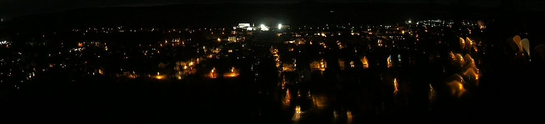 Live - Panoramablick vom Knieberg über Langewiesen