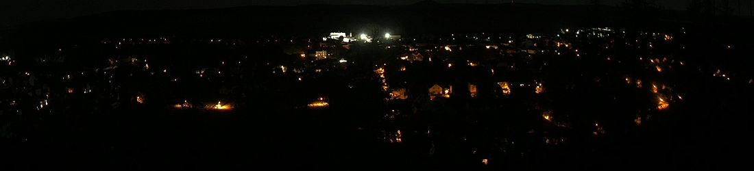 Live - Panoramablick vom Knieberg über Langewiesen