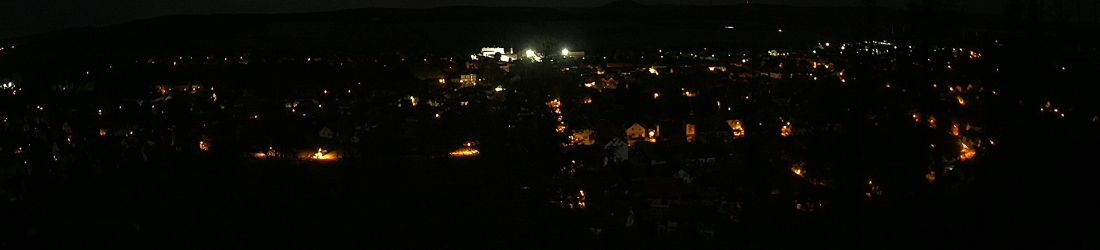 Live - Panoramablick vom Knieberg über Langewiesen