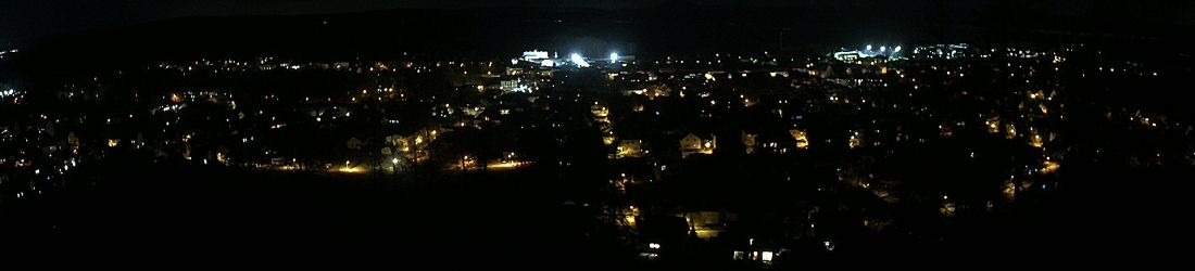 Live - Panoramablick vom Knieberg über Langewiesen