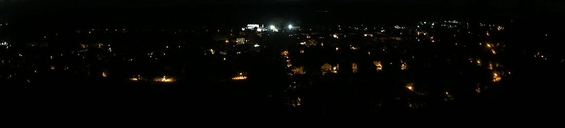 Live - Panoramablick vom Knieberg über Langewiesen