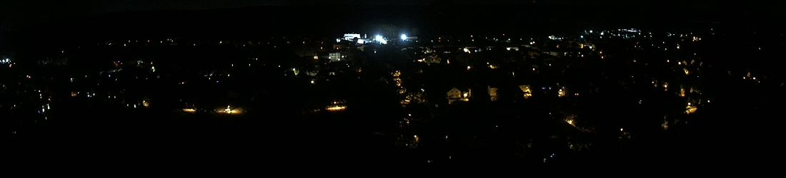 Live - Panoramablick vom Knieberg über Langewiesen
