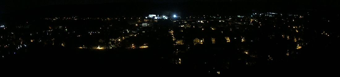 Live - Panoramablick vom Knieberg über Langewiesen
