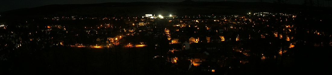 Live - Panoramablick vom Knieberg über Langewiesen