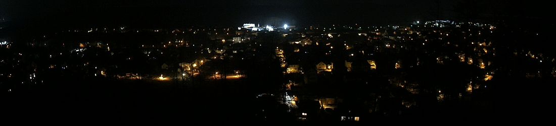 Live - Panoramablick vom Knieberg über Langewiesen