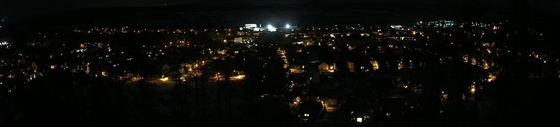 Live - Panoramablick vom Knieberg über Langewiesen
