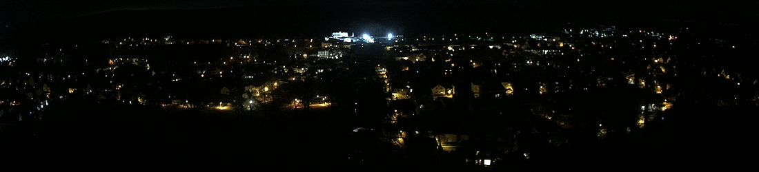 Live - Panoramablick vom Knieberg über Langewiesen