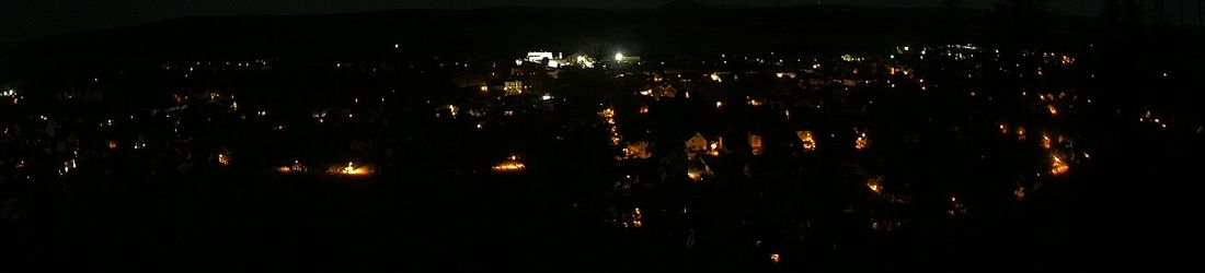 Live - Panoramablick vom Knieberg über Langewiesen