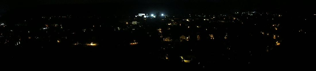Live - Panoramablick vom Knieberg über Langewiesen