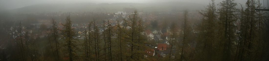 Live - Panoramablick vom Knieberg über Langewiesen
