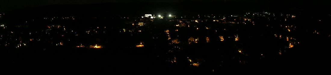 Live - Panoramablick vom Knieberg über Langewiesen