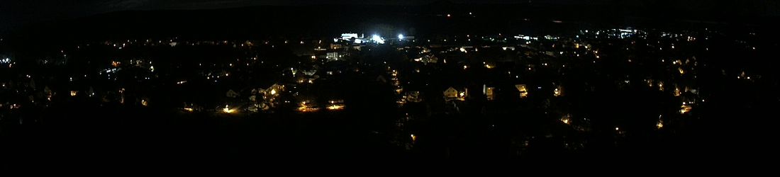 Live - Panoramablick vom Knieberg über Langewiesen
