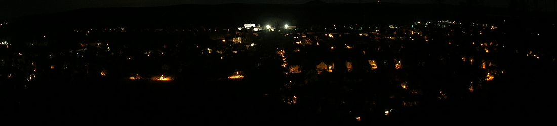 Live - Panoramablick vom Knieberg über Langewiesen