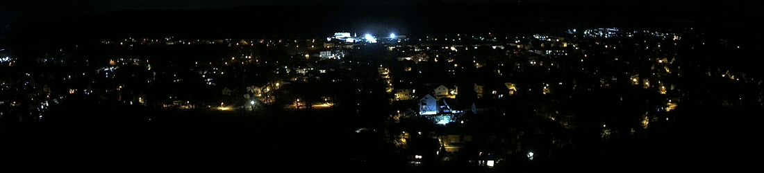 Live - Panoramablick vom Knieberg über Langewiesen