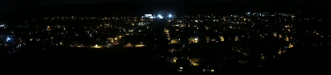 Live - Panoramablick vom Knieberg über Langewiesen