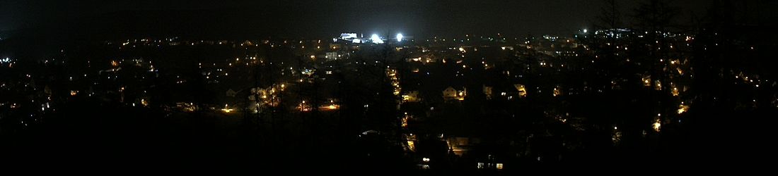 Live - Panoramablick vom Knieberg über Langewiesen