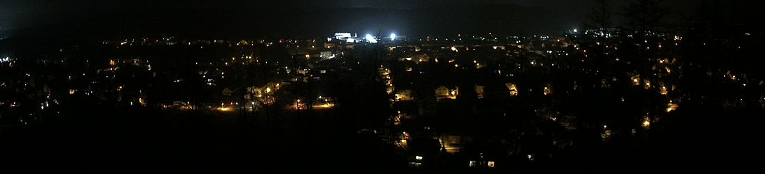 Live - Panoramablick vom Knieberg über Langewiesen