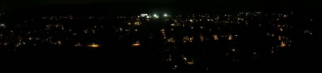 Live - Panoramablick vom Knieberg über Langewiesen