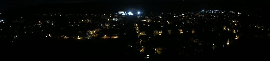 Live - Panoramablick vom Knieberg über Langewiesen