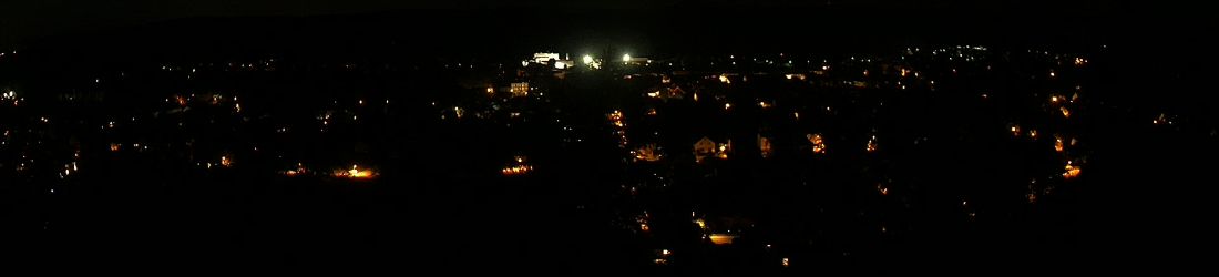 Live - Panoramablick vom Knieberg über Langewiesen