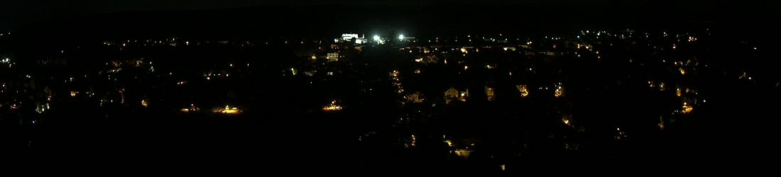 Live - Panoramablick vom Knieberg über Langewiesen