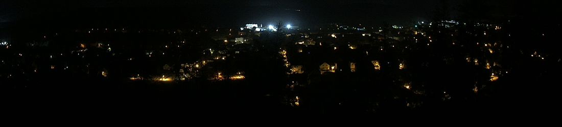 Live - Panoramablick vom Knieberg über Langewiesen