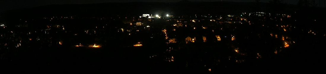 Live - Panoramablick vom Knieberg über Langewiesen