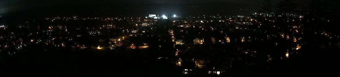 Live - Panoramablick vom Knieberg über Langewiesen