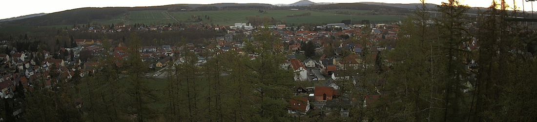 Live - Panoramablick vom Knieberg über Langewiesen