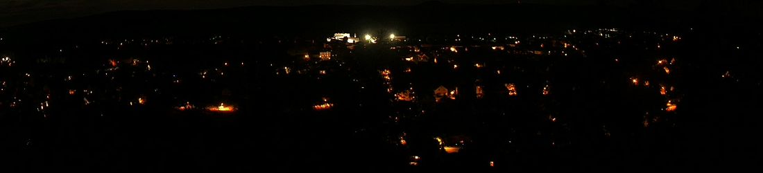 Live - Panoramablick vom Knieberg über Langewiesen