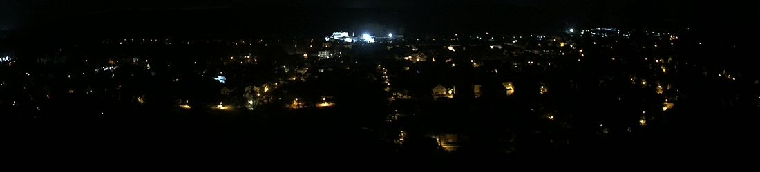 Live - Panoramablick vom Knieberg über Langewiesen