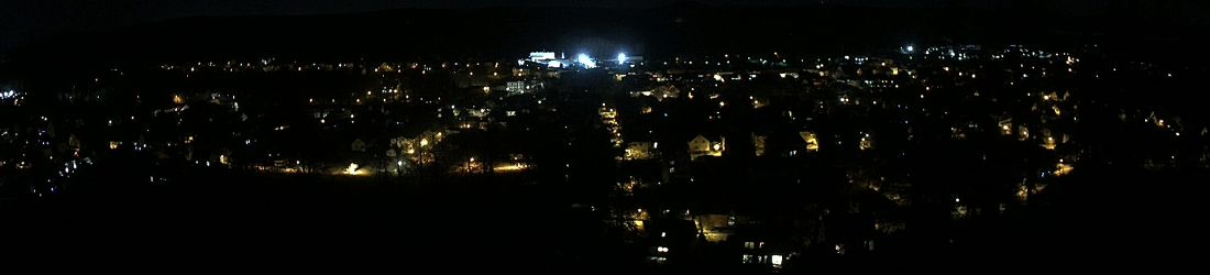 Live - Panoramablick vom Knieberg über Langewiesen