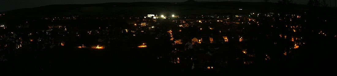 Live - Panoramablick vom Knieberg über Langewiesen