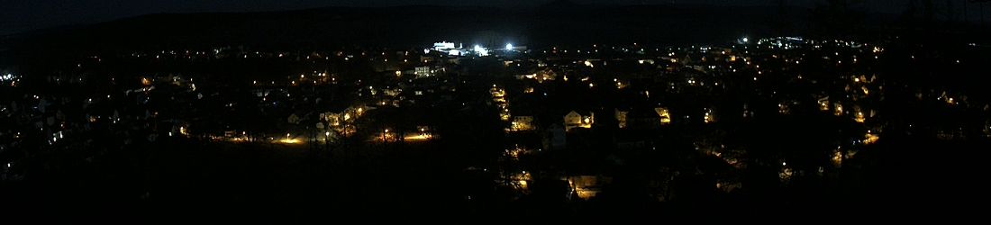 Live - Panoramablick vom Knieberg über Langewiesen