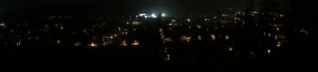 Live - Panoramablick vom Knieberg über Langewiesen